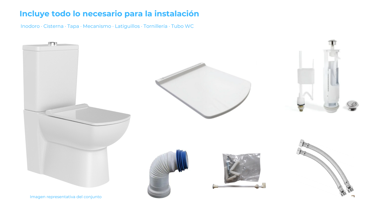 Sanitario Bidé "HALS" (pack completo)