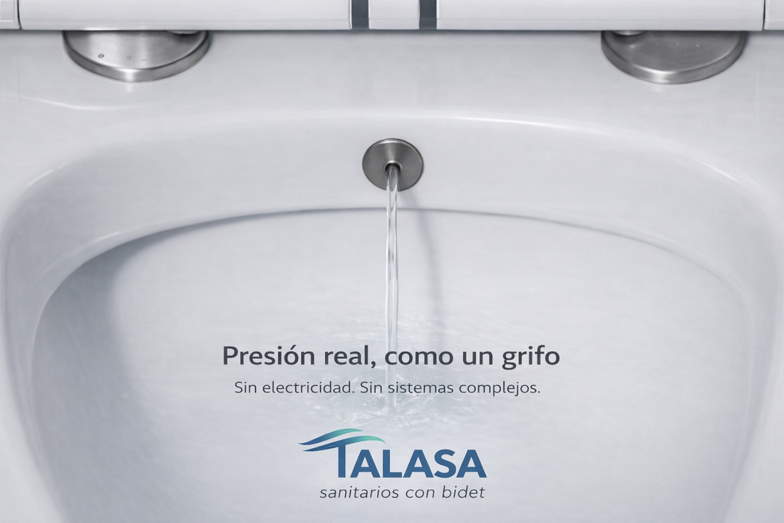 ¿Tienen buena presión los inodoros con bidet incorporado?