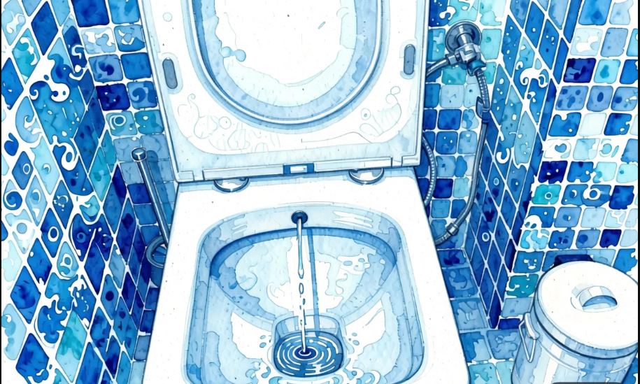 WC con bidé integrado manual: qué es y cómo funciona