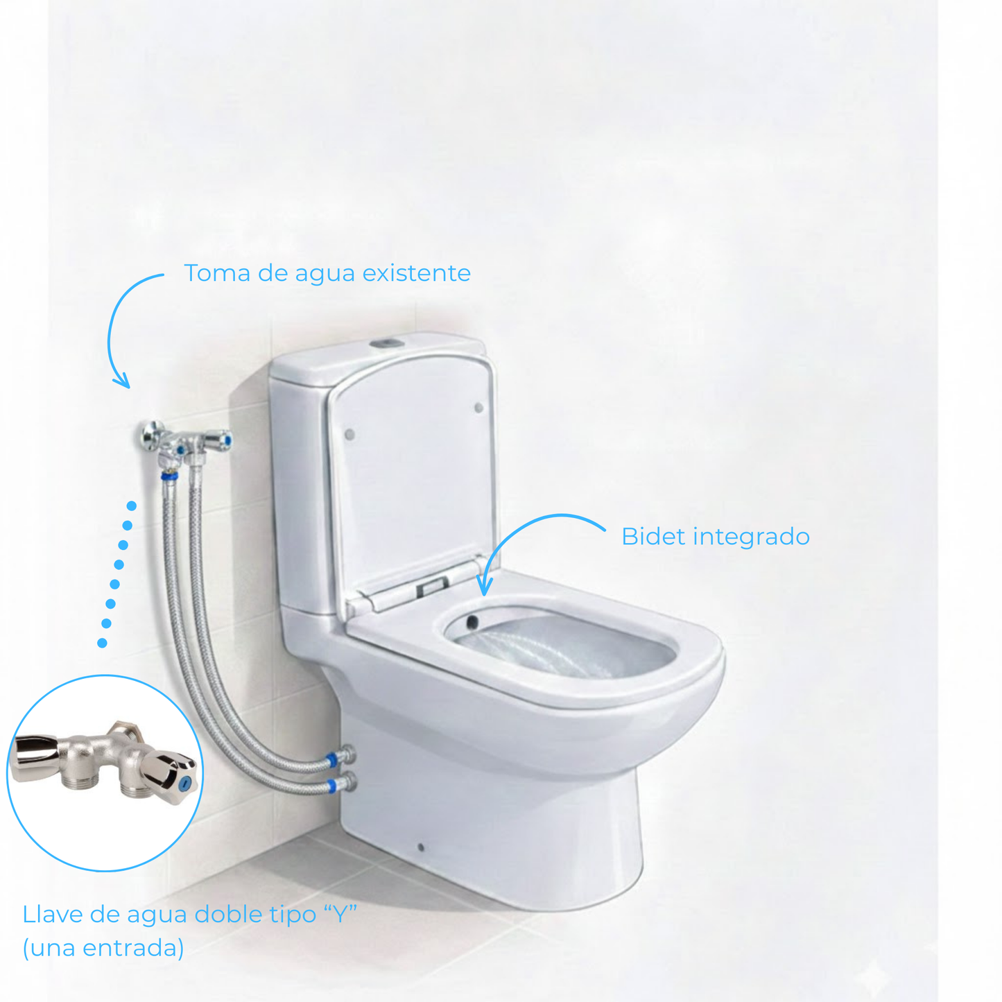 Sanitario bidé "Capri" (pack completo)