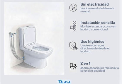 Sanitario bidé "Capri" (pack completo)